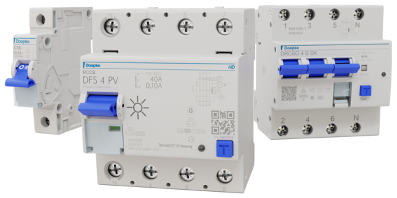 DÖPKE residual current devices and MCBs