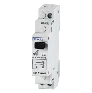 control switches, group switches (changeover switches), control buttons