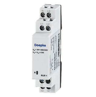 undervoltage measuring relay, load-shedding relays